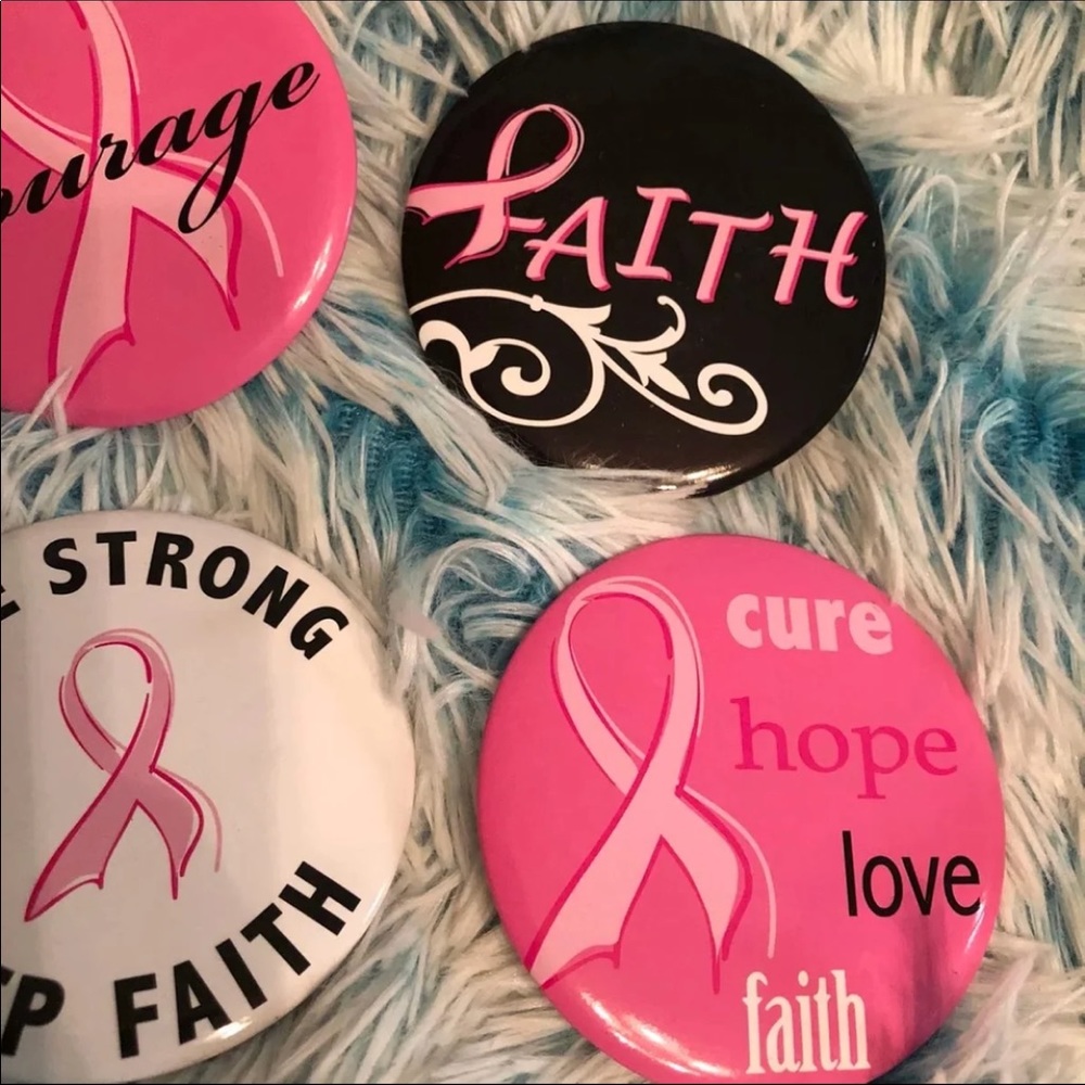 Breast Cancer Button Set - Picture 3 of 6